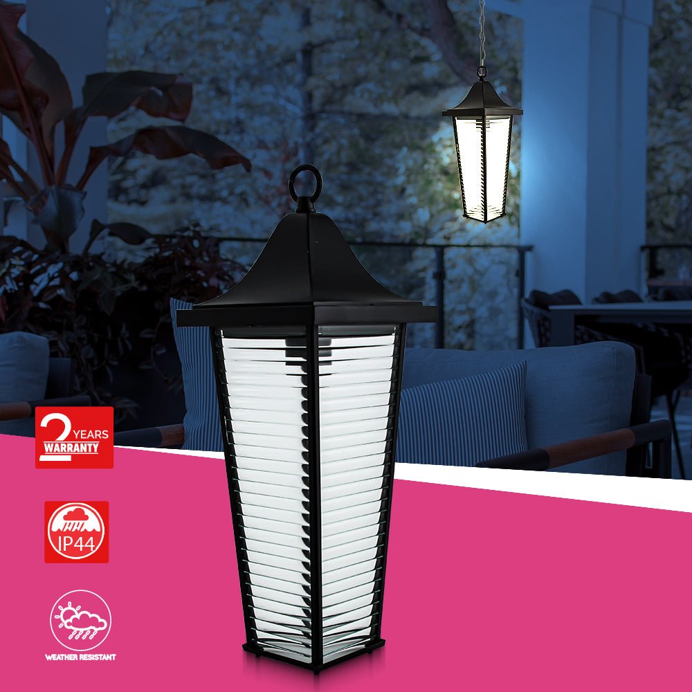 الترا لايت إنارة معلقة نازلة كلاسيكية شكل فانوس IP44 (0304-HL)