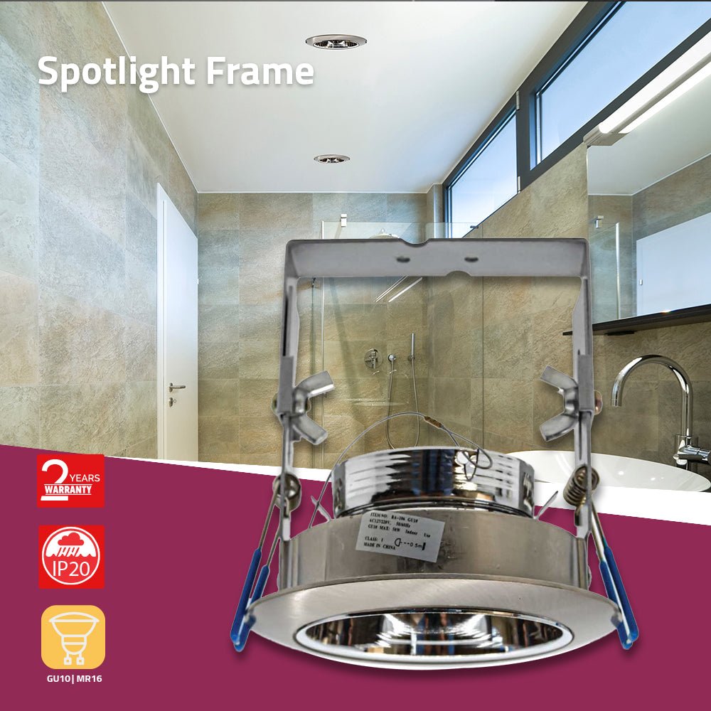 Buy Ultralight GU10 Downlight Frame 8.5 Cm (BA106) – Elegant Indoor Lighting Fixture - Best  from Ultralight