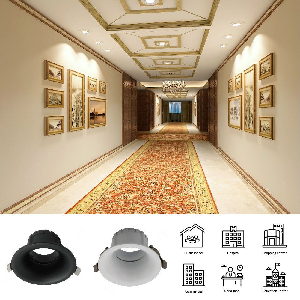 Ultralight GU10 Downlight Spotlight Frame IP20 (BA126)