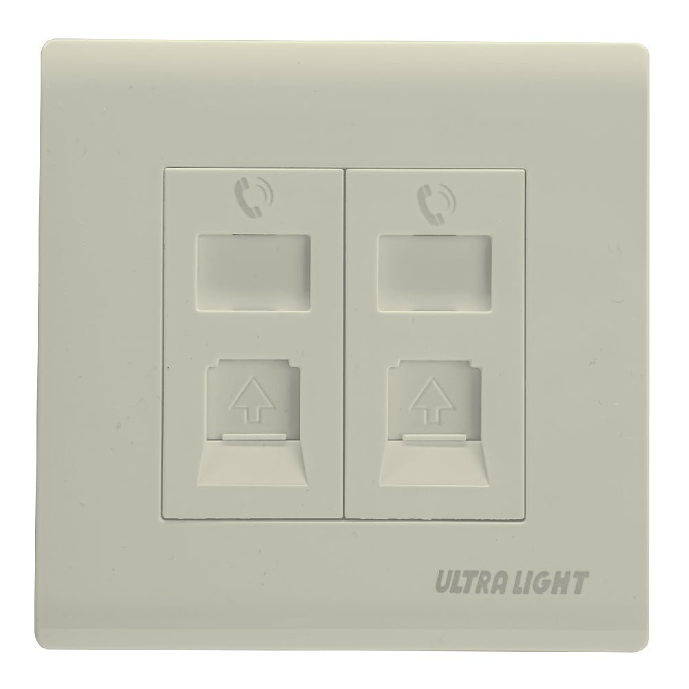 الترا لايت فيش هاتف مزدوج (W86/2TEL/B)