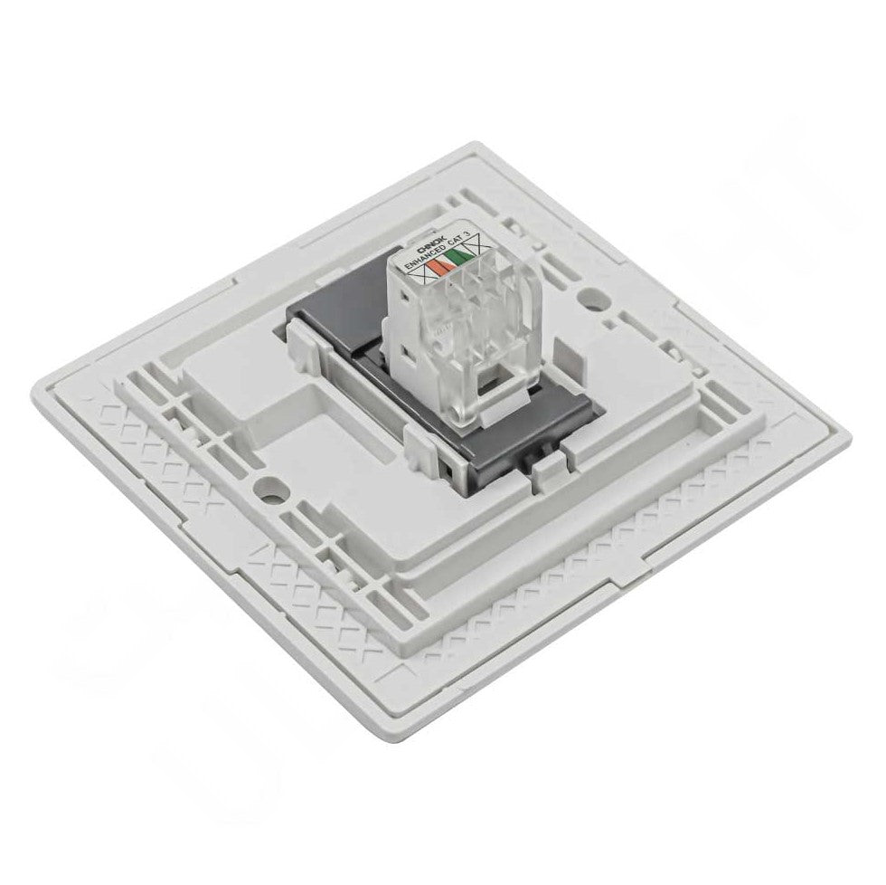 Ultralight Innova Telephone Socket (W86/1TEL/B)