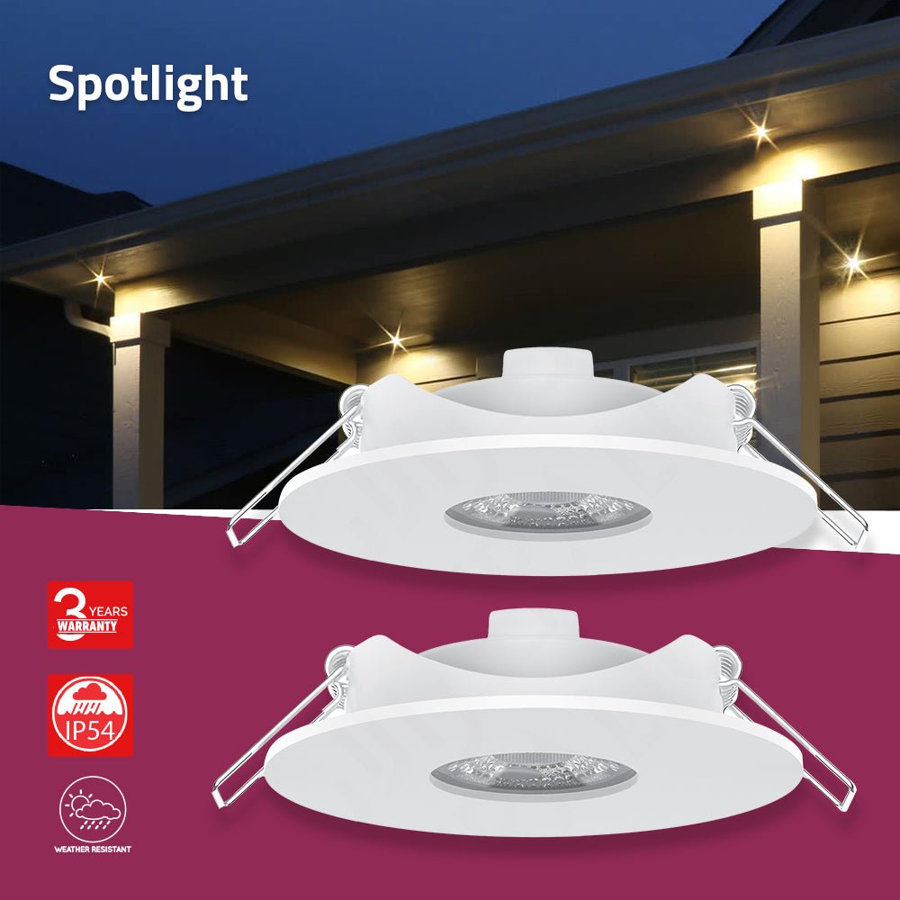 Ultralight LED Downlight - Weatherproof Samsung LED Lighting (UTL-KD-RD)
