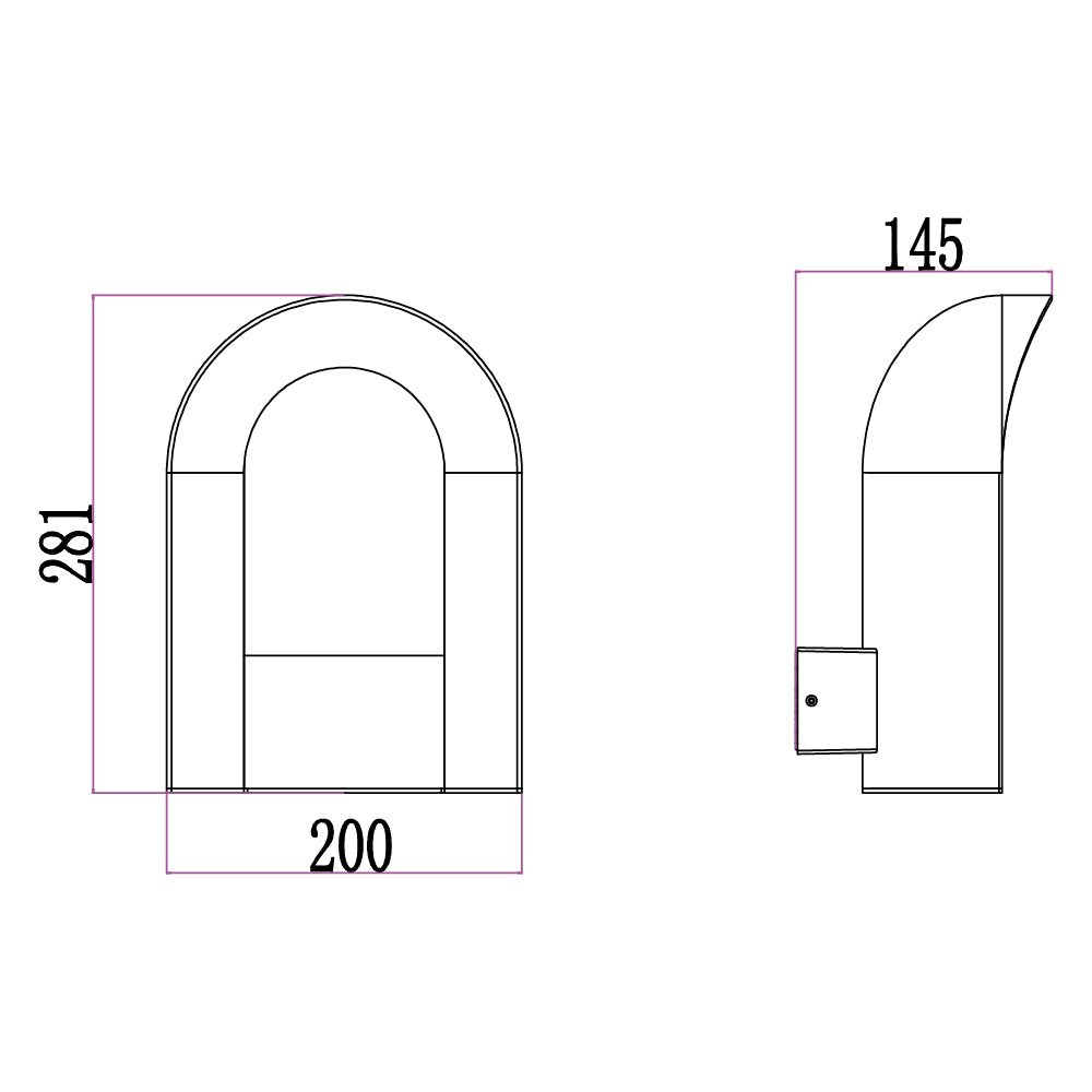 Ultralight LED Wall Light (KH4004)