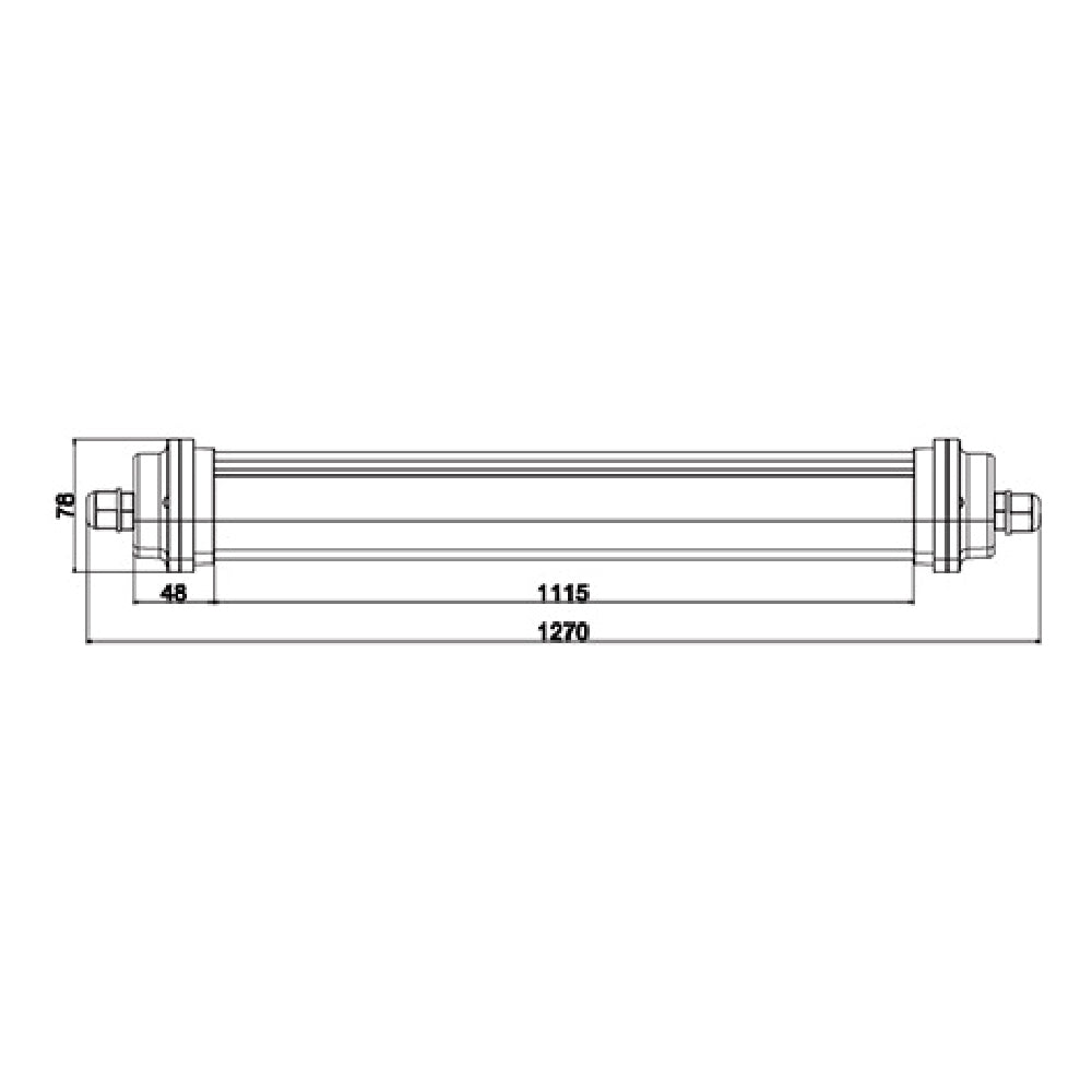 Buy Ultralight Linear Light Batten (HS-TR12006) - Best  from Ultralight