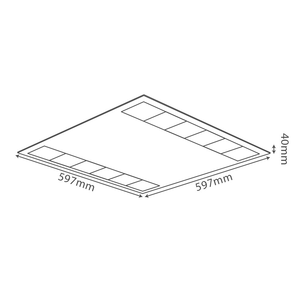 Ultralight Luxury LED Panel Light - OSRAM chips (AW-MBD001)