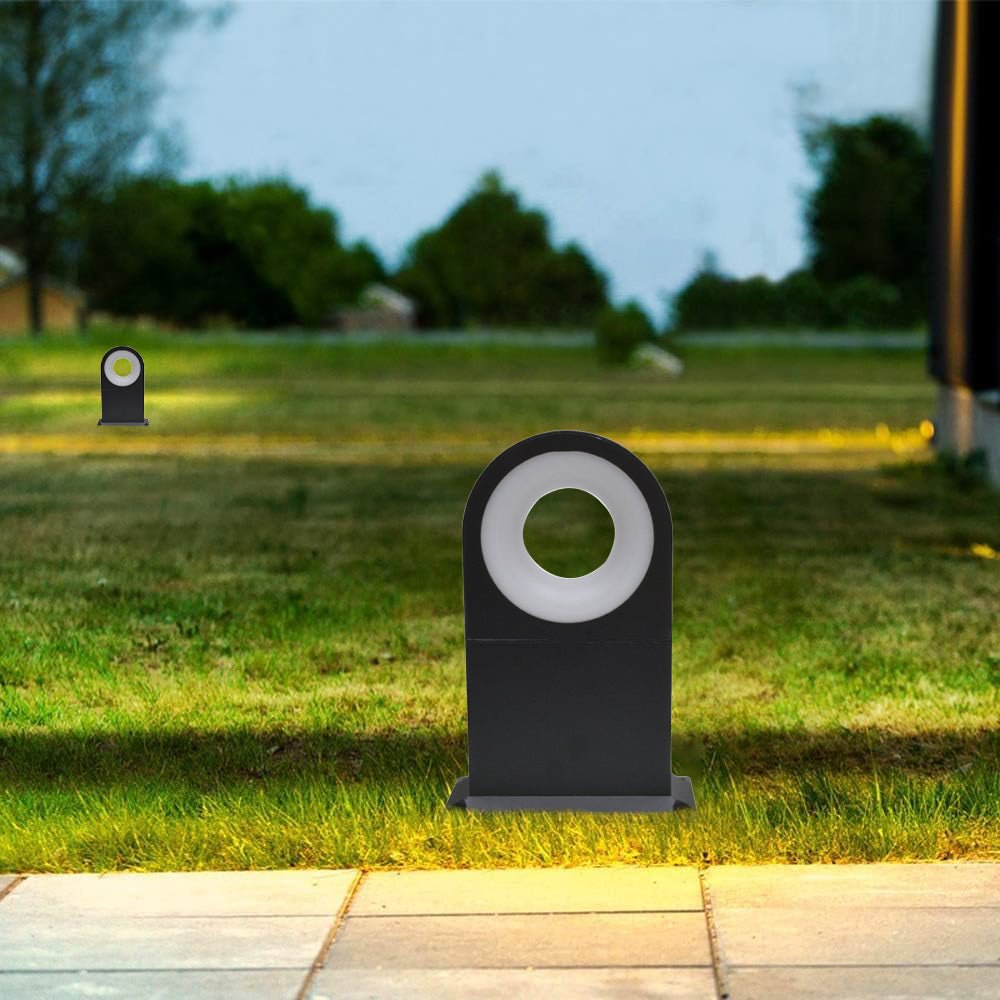 إنارة ممرات خارجية الترا لايت - برأس حلقي الشكل 12 واط IP54 (107Y-A)