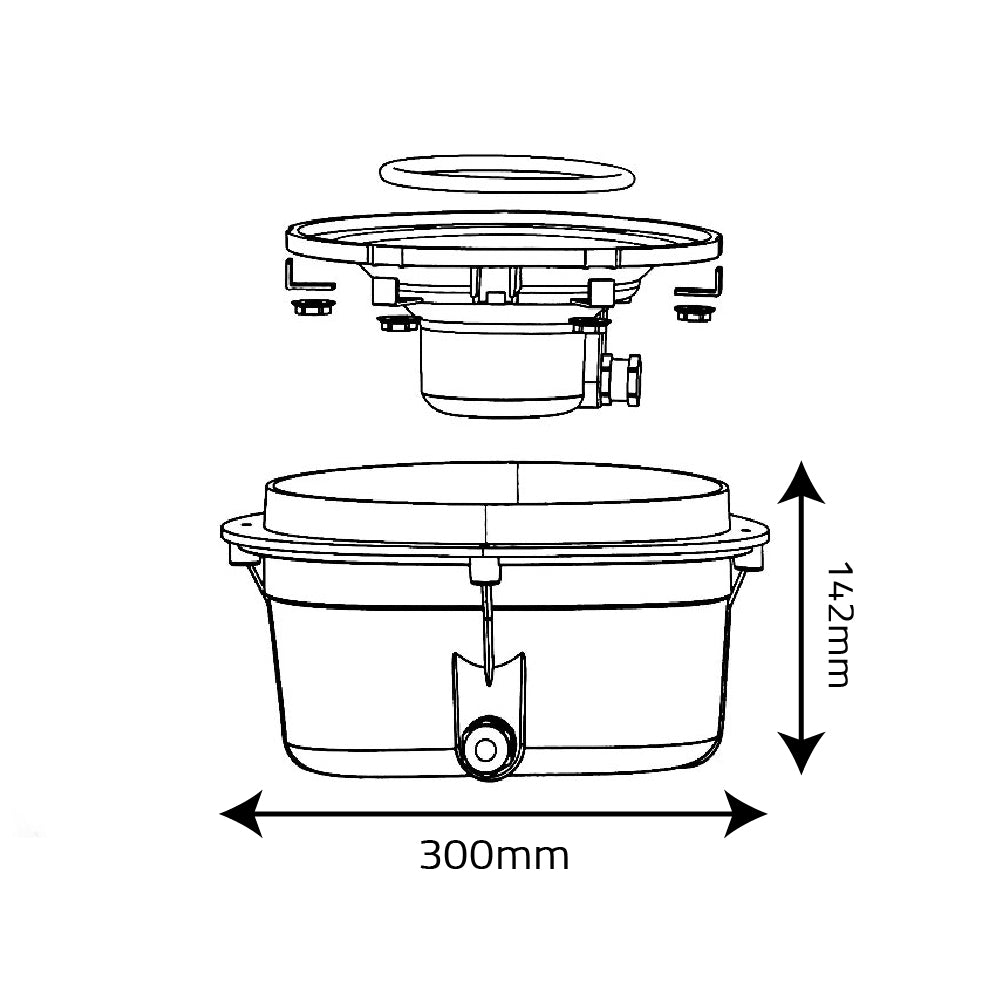 Ultralight PAR56 Frame (BD-SPO800)