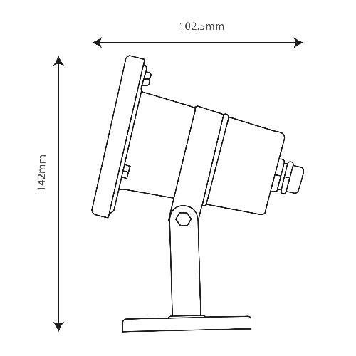 Ultralight Pool Frame with Base GU10 (BD-S-2110)