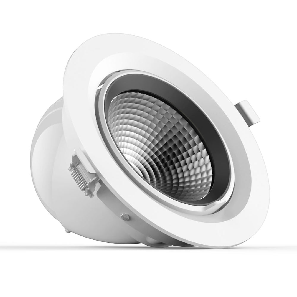 UltraLight Recessed Adjustable LED Ceiling Light (BR6244) | 45W Indoor Lighting