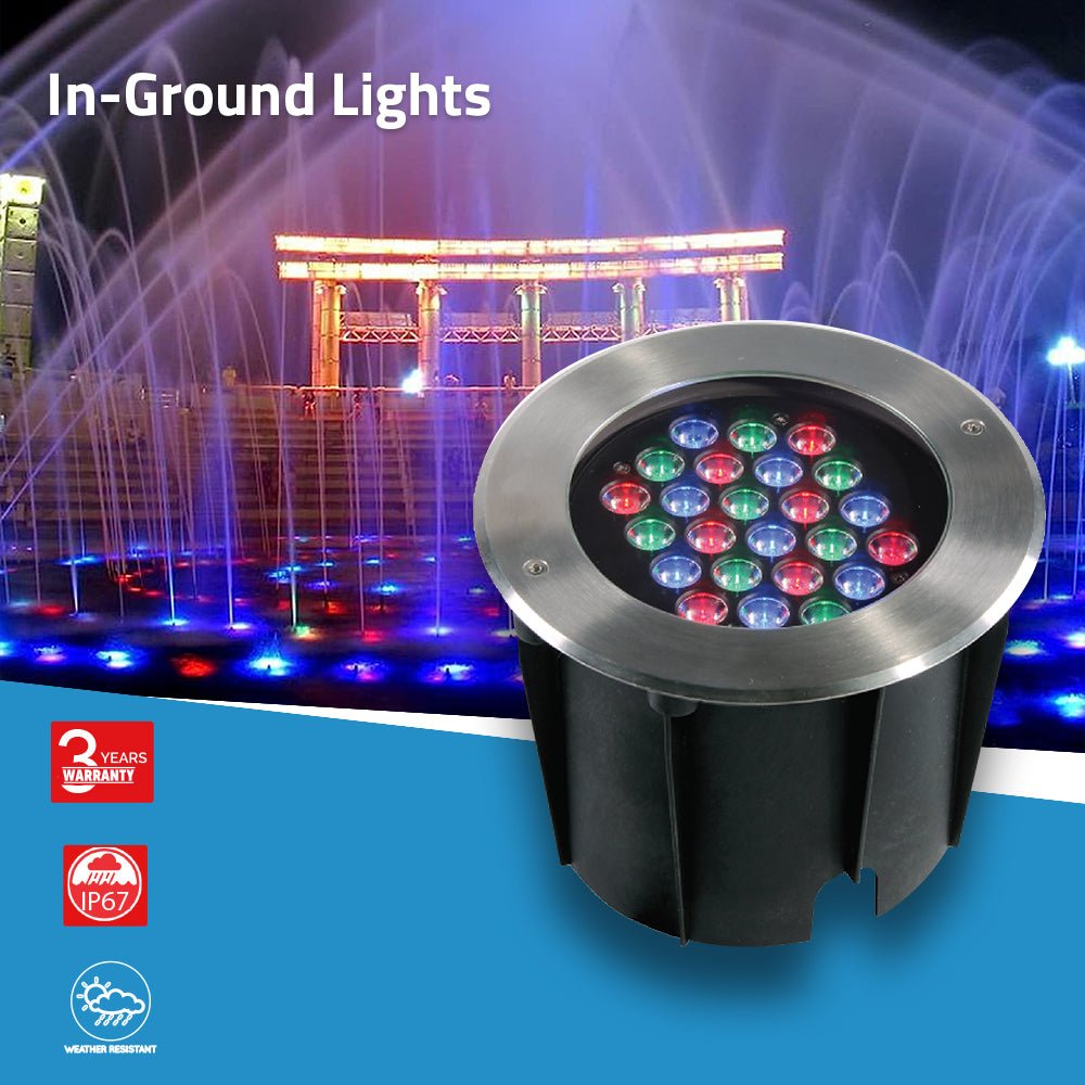 Buy Ultralight RGB In-Ground Light (JRD2-24) - Best  from Ultralight