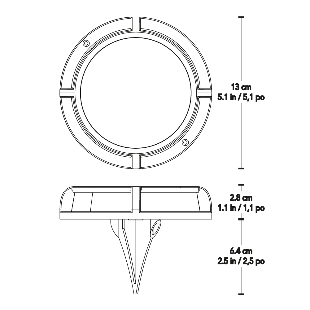 Buy Ultralight Solar-Powered In-Ground Light (SL-PL7540) - Best  from Ultralight