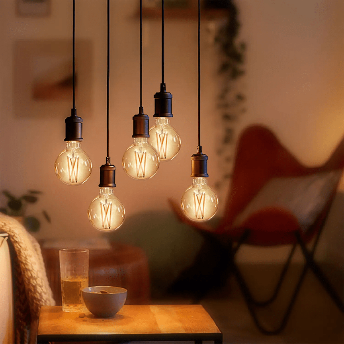 Ultralight Spherical Dimmable Filament Bulb E27 Base (UTL-470SG)