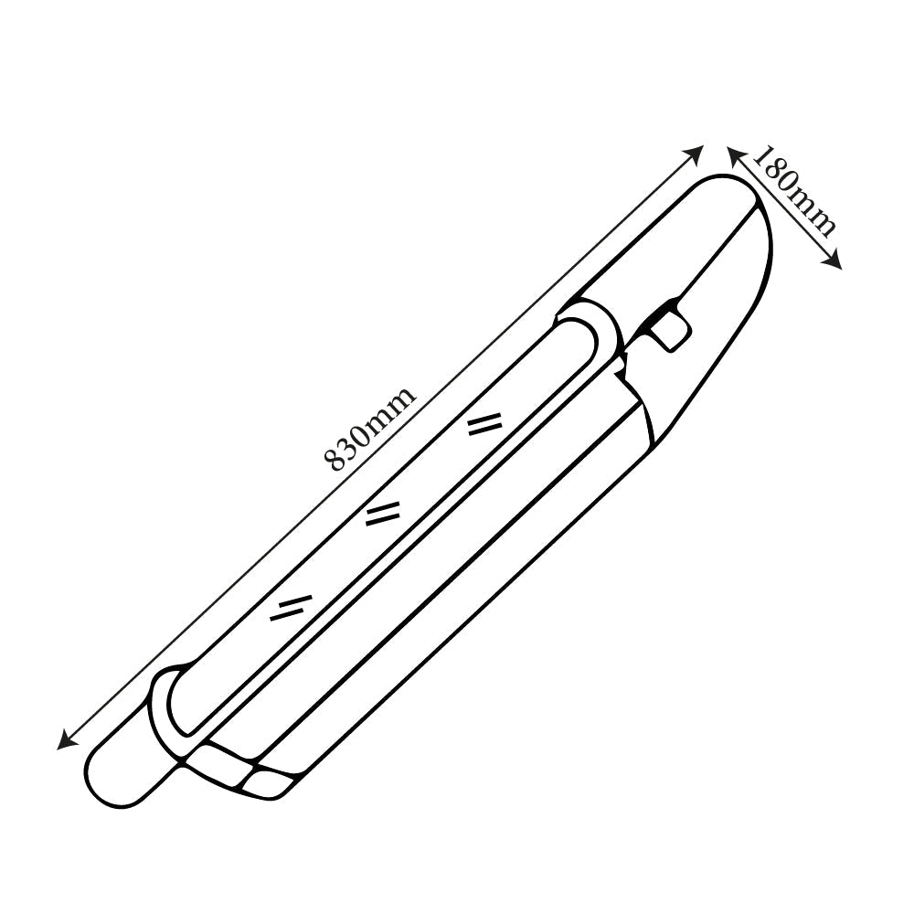 Ultralight Street Light 160W - Waterproof IP65 (LS-LED110)