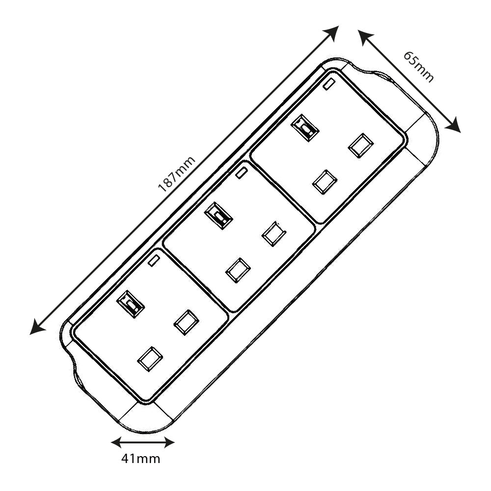 الترا لايت موزع كهربائي (AU002)