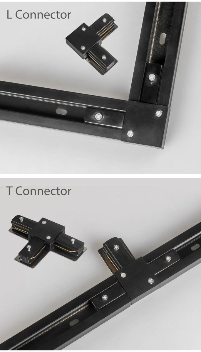 Buy Ultralight Two-Way Track Connector L | 220V Aluminum Corner Link for Indoor Lighting Systems (2 Way) - Best  from Ultralight