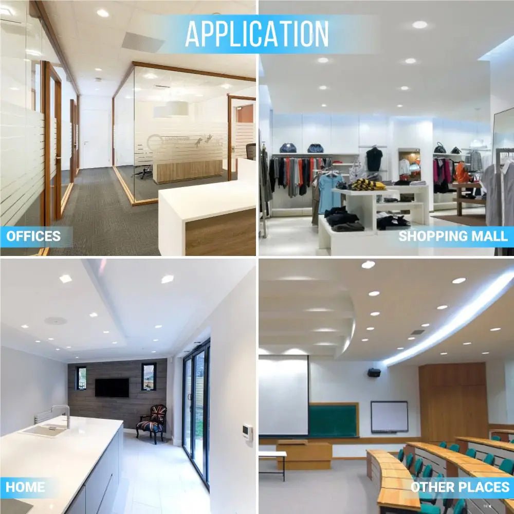 الترا لايت إنارة سقفية لوحية - تصميم عصري واستهلاك منخفض للطاقة (QH2066-RD)