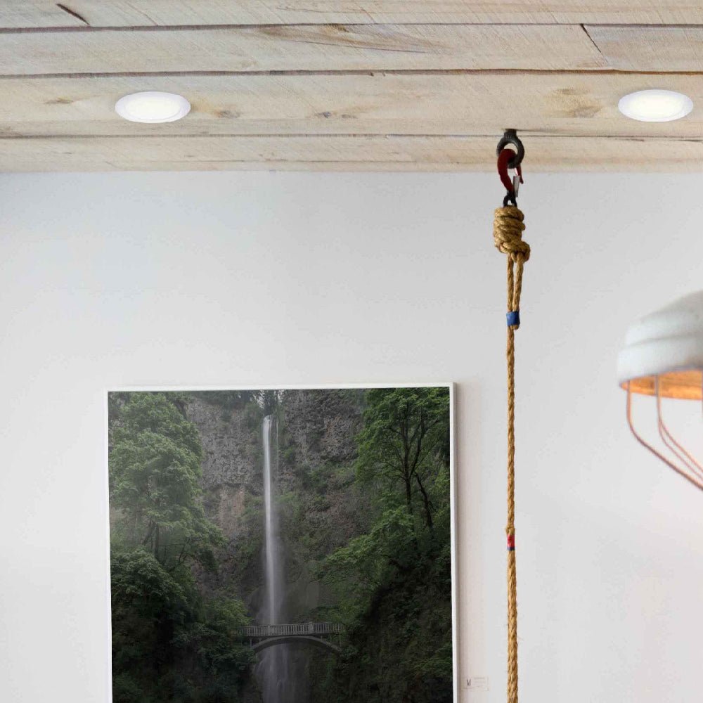 Ultralight Ultra-thin Recessed LED Panel Downlight (QH2066-RD)