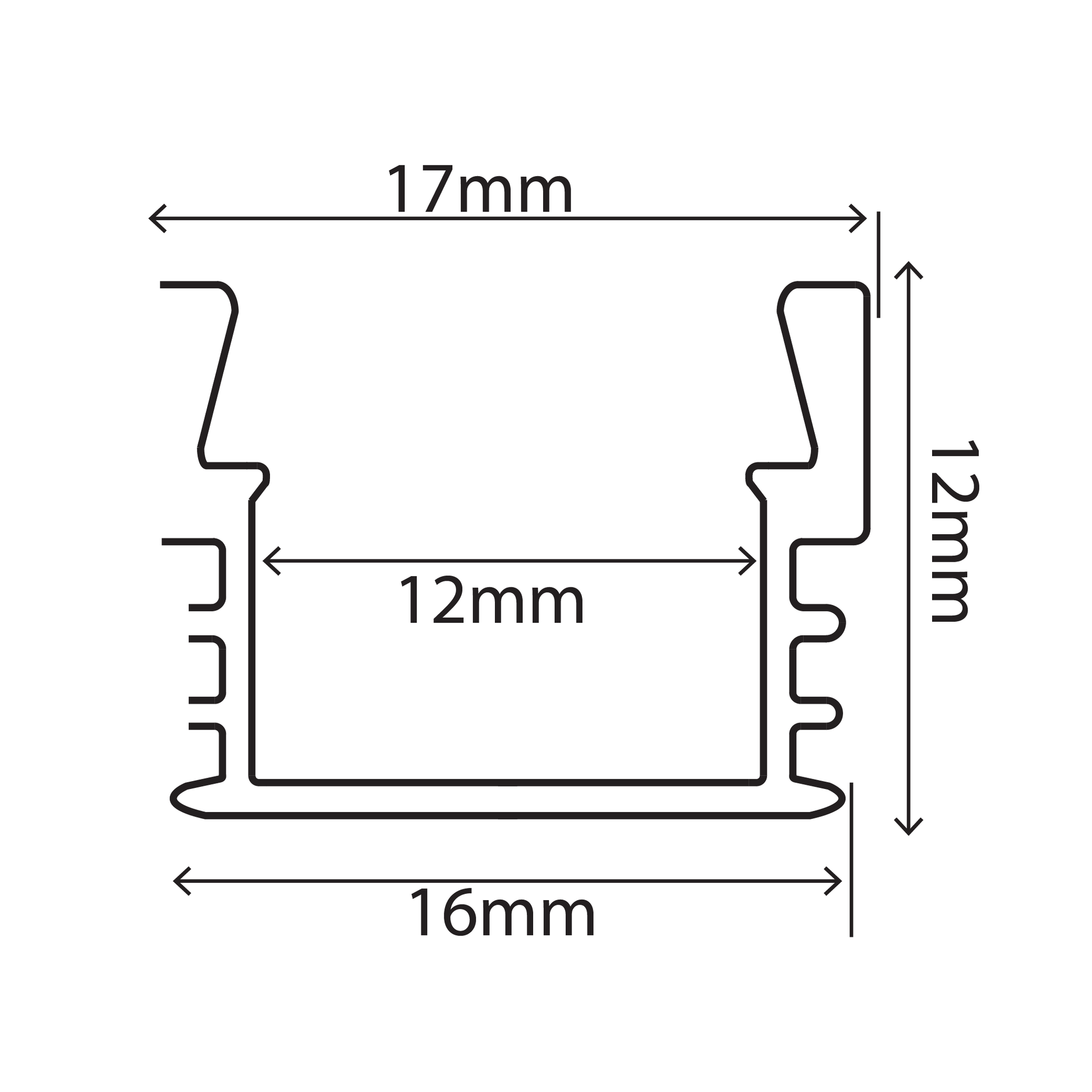Buy Ultralight 3M Aluminum Profile (XC505) - Best  from Ultralight