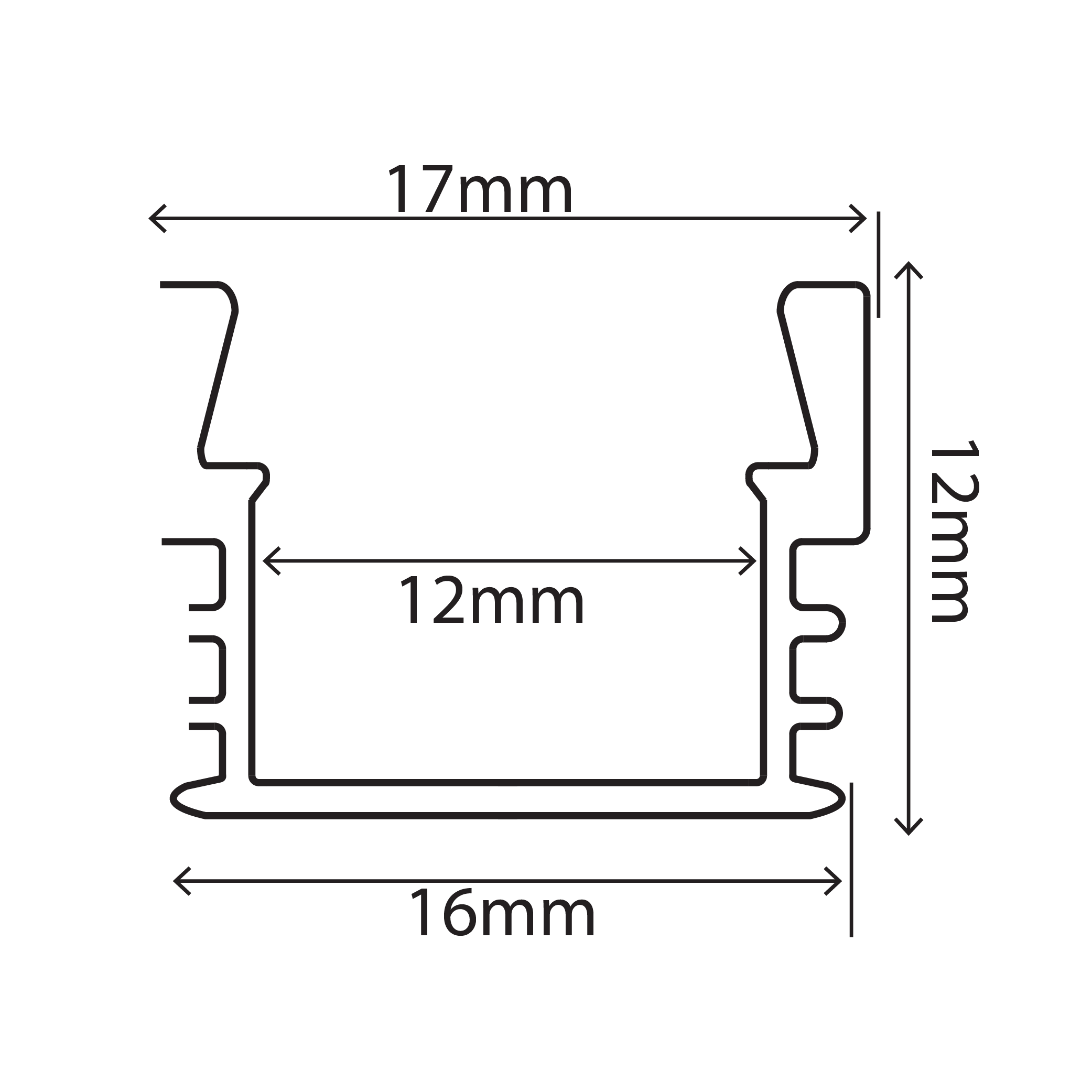 Buy Ultralight 3M Aluminum Profile (XC505) - Best  from Ultralight